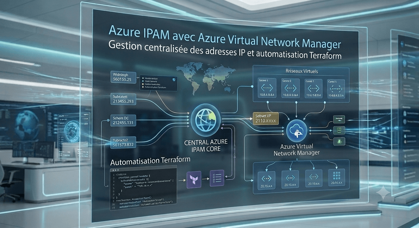 Azure IPAM avec Azure Virtual Network Manager